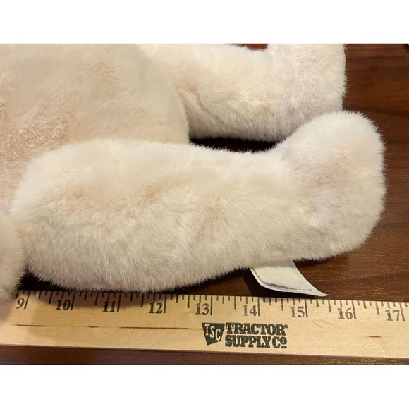Ditz Design Hen House Plush Jointed Cream Polar Bear Toy Stuffed Animal - Picture 6 of 9